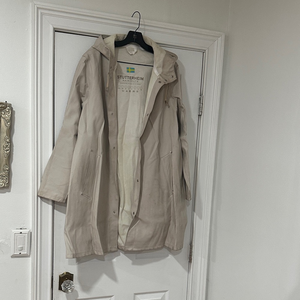 Stutterheim Light Tan Hooded Jacket